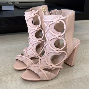 BCBGeneration Elegant Pink Women's Heeled Sandals Size 7.5